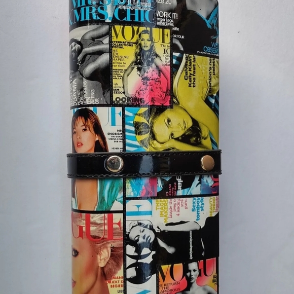 Vintage Vouge Magazine clutch/crossbody baguette . - Picture 4 of 13